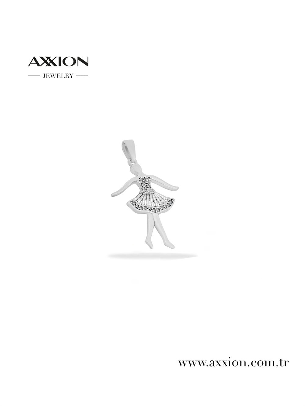 AXXION Kolye Ucu SILVER