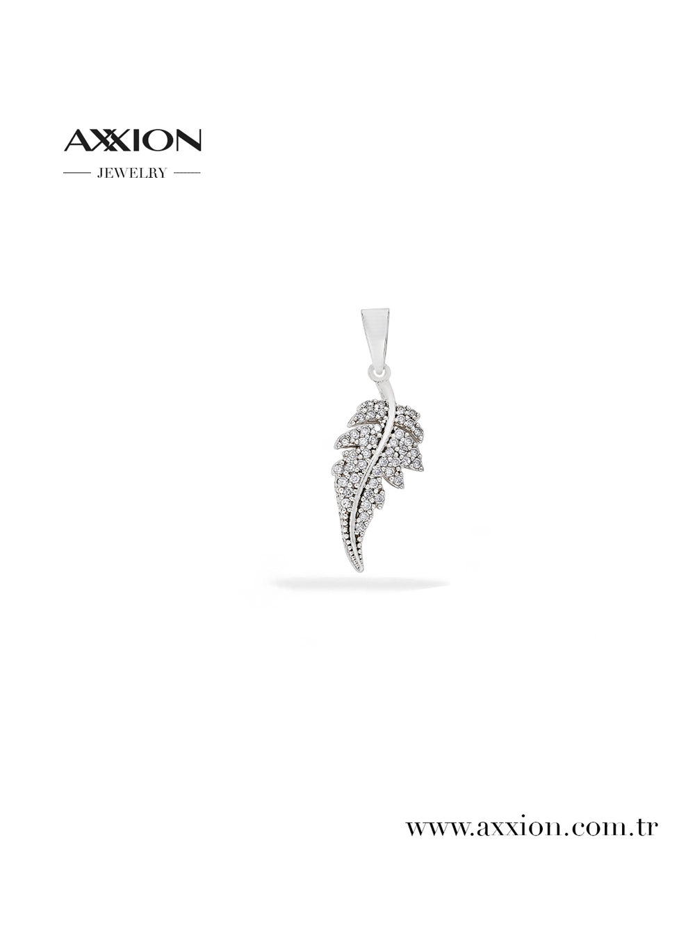 AXXION 14K Kolye Ucu SILVER