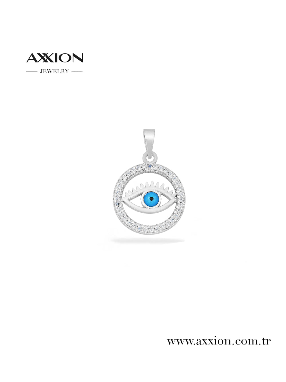 AXXION 14K Kolye Ucu SILVER