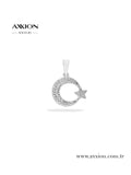 AXXION 14K Kolye Ucu SILVER