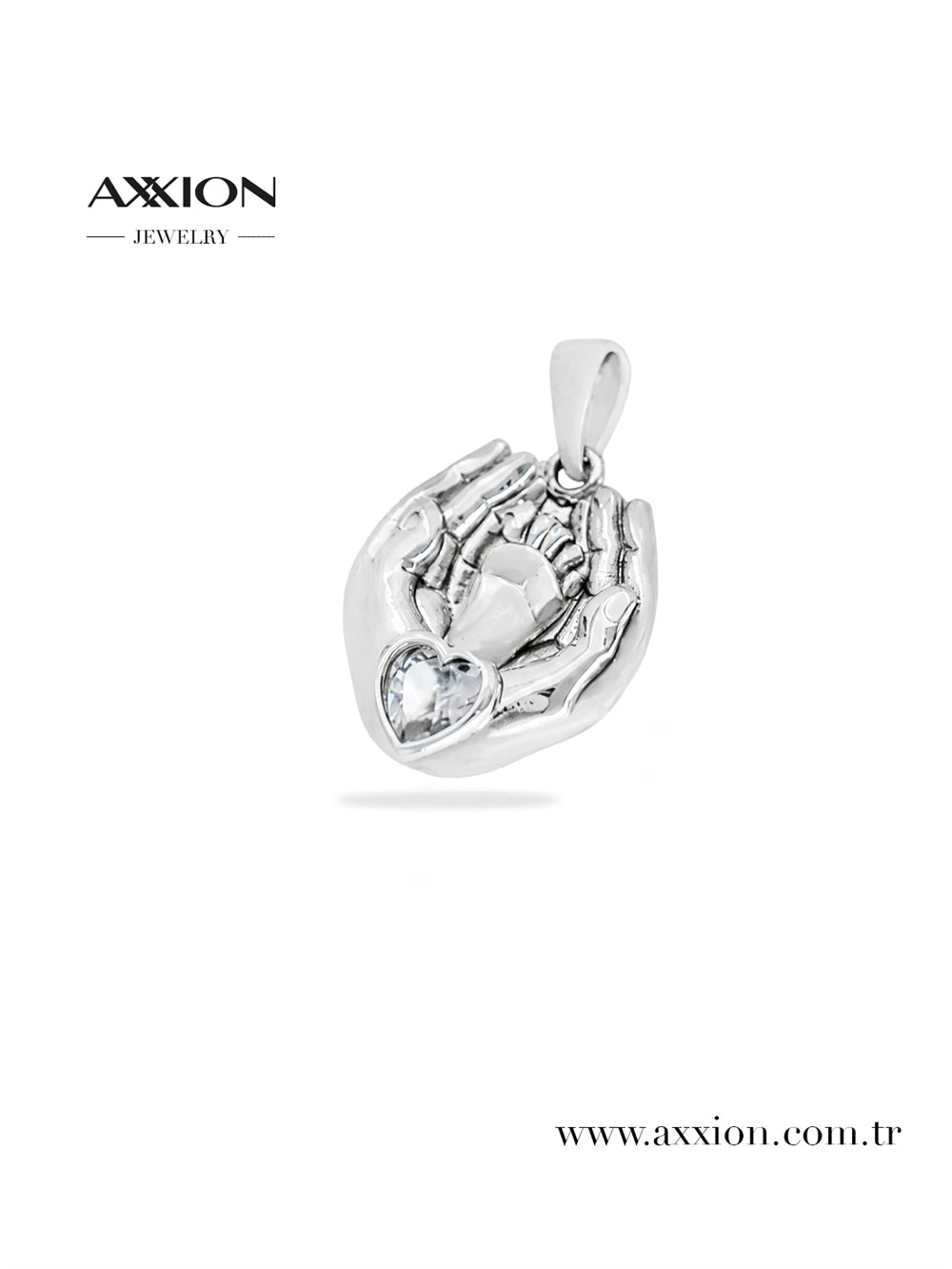 AXXION Kolye Ucu SILVER