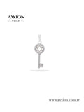 AXXION 14K Kolye Ucu SILVER