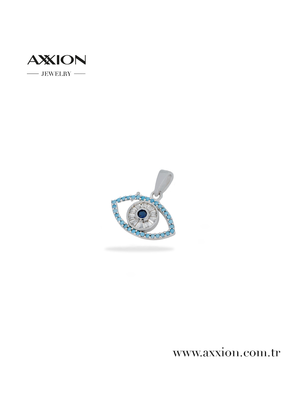 AXXION Kolye Ucu SILVER