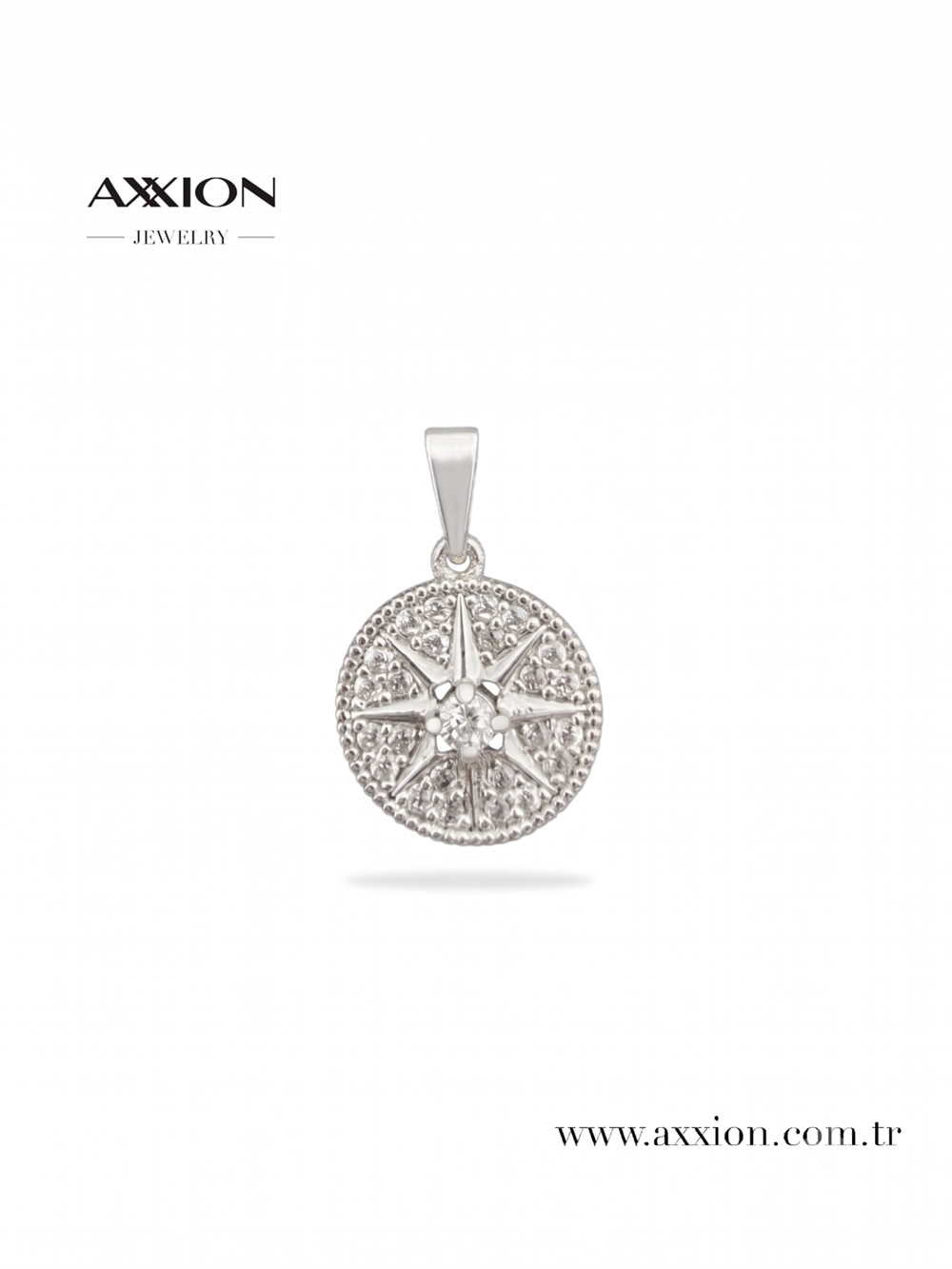 AXXION 14K Kolye Ucu SILVER
