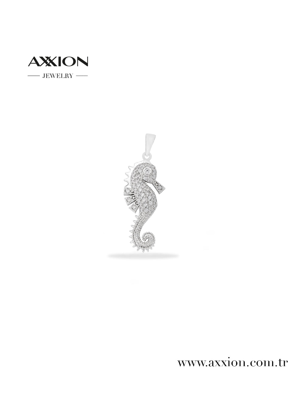 AXXION 14K Kolye Ucu SILVER