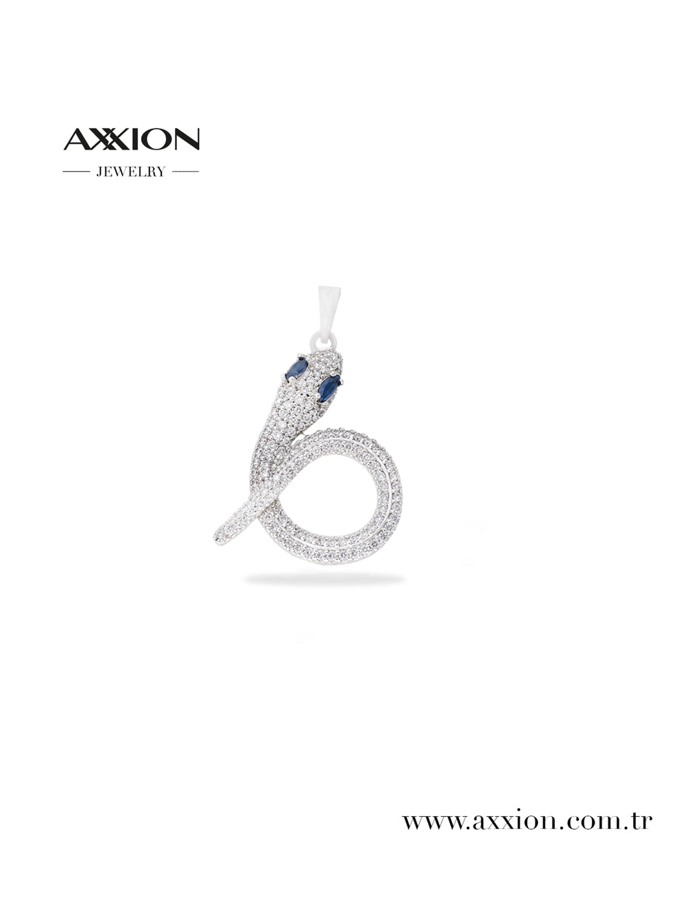 AXXION 14K Kolye Ucu SILVER