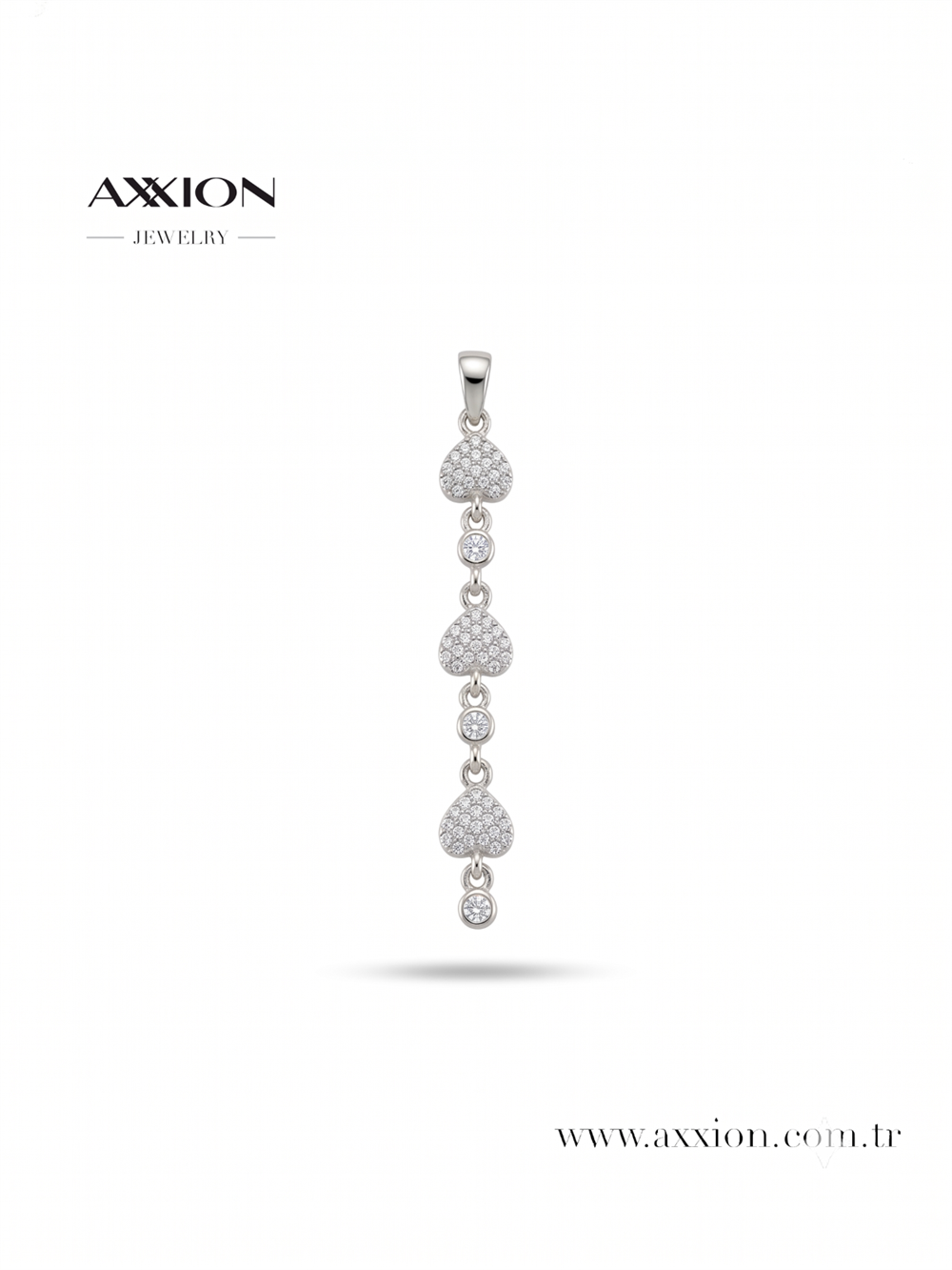 AXXION 14K Kolye Ucu SILVER