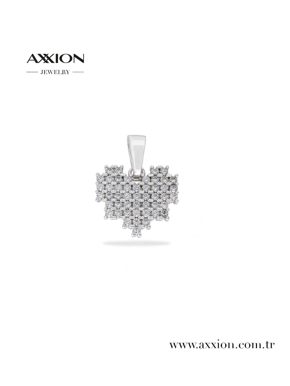AXXION 14K Kolye Ucu SILVER