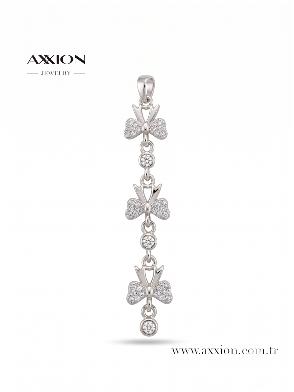 AXXION 14K Kolye Ucu SILVER