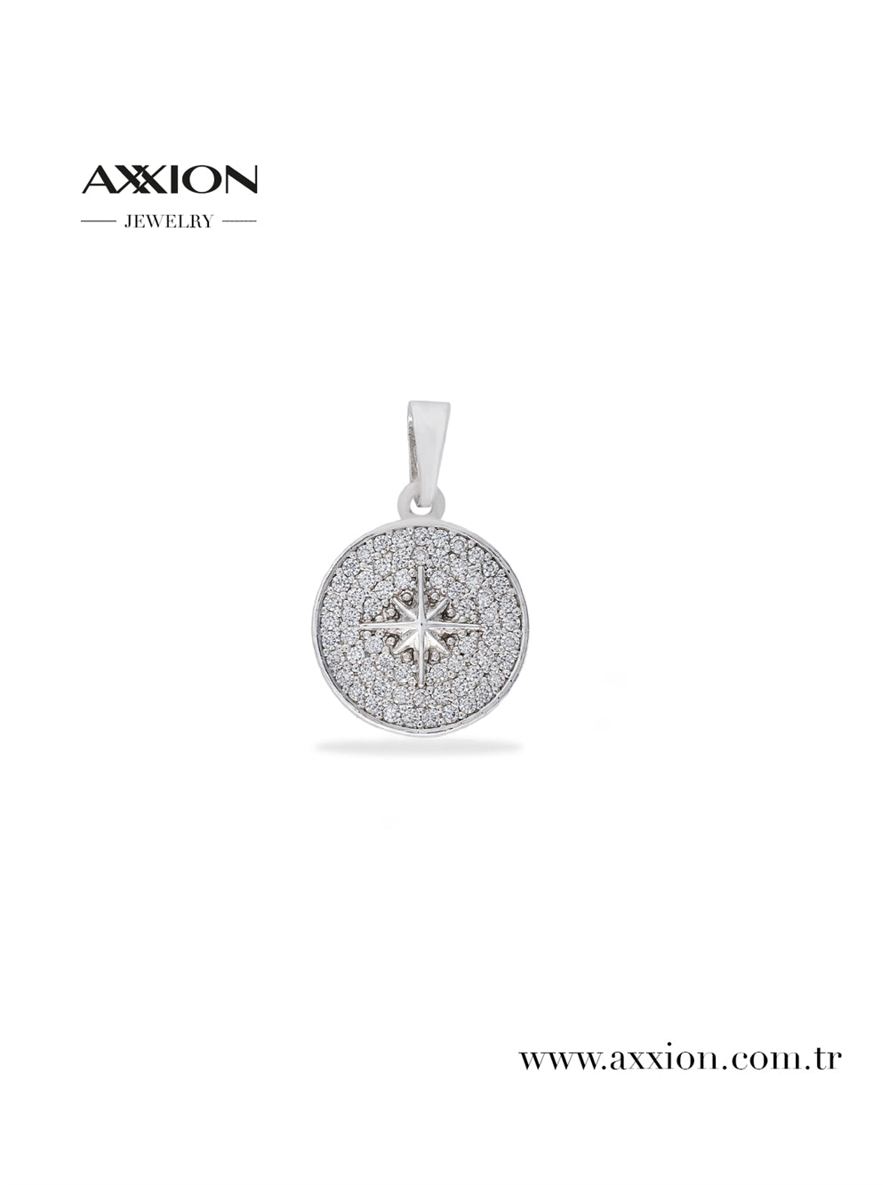AXXION 14K Kolye Ucu SILVER