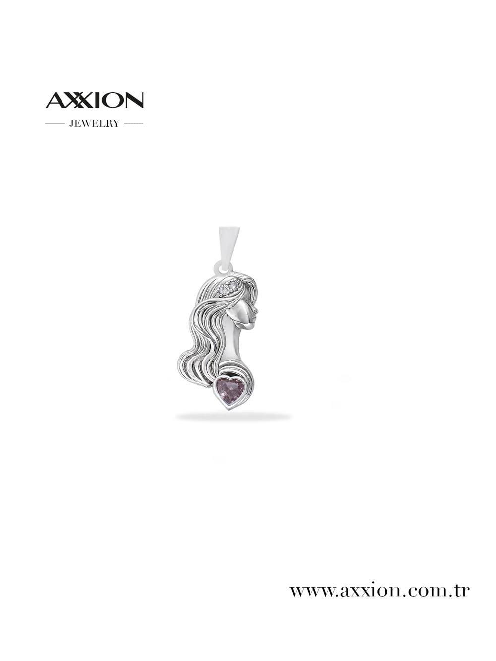 AXXION 14K Kolye Ucu SILVER