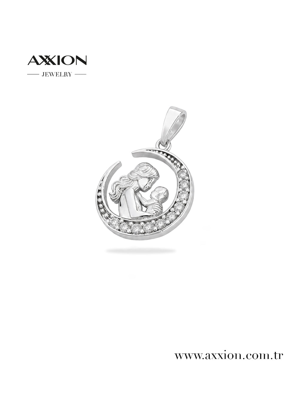 AXXION Kolye Ucu SILVER