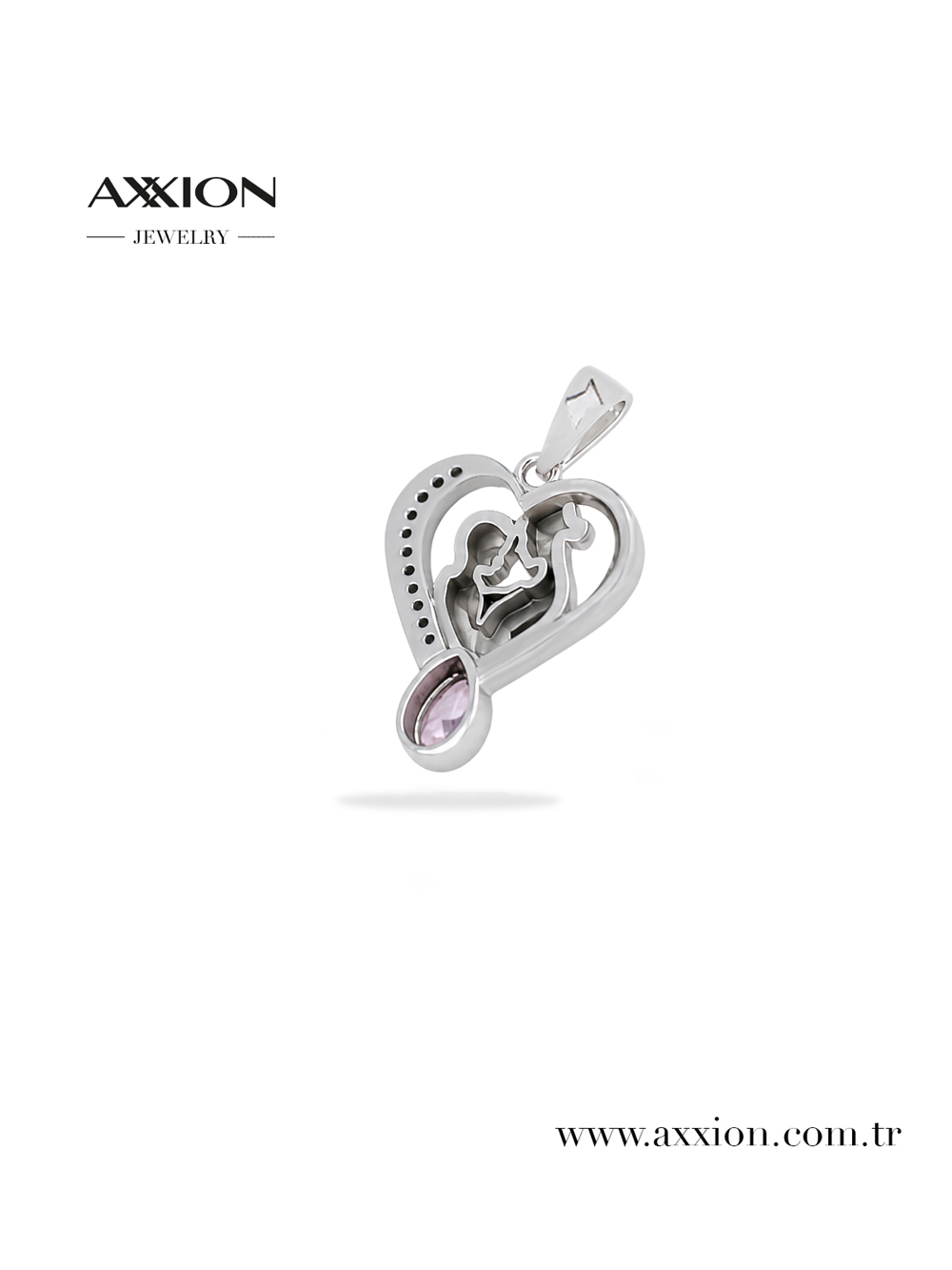 AXXION Kolye Ucu SILVER