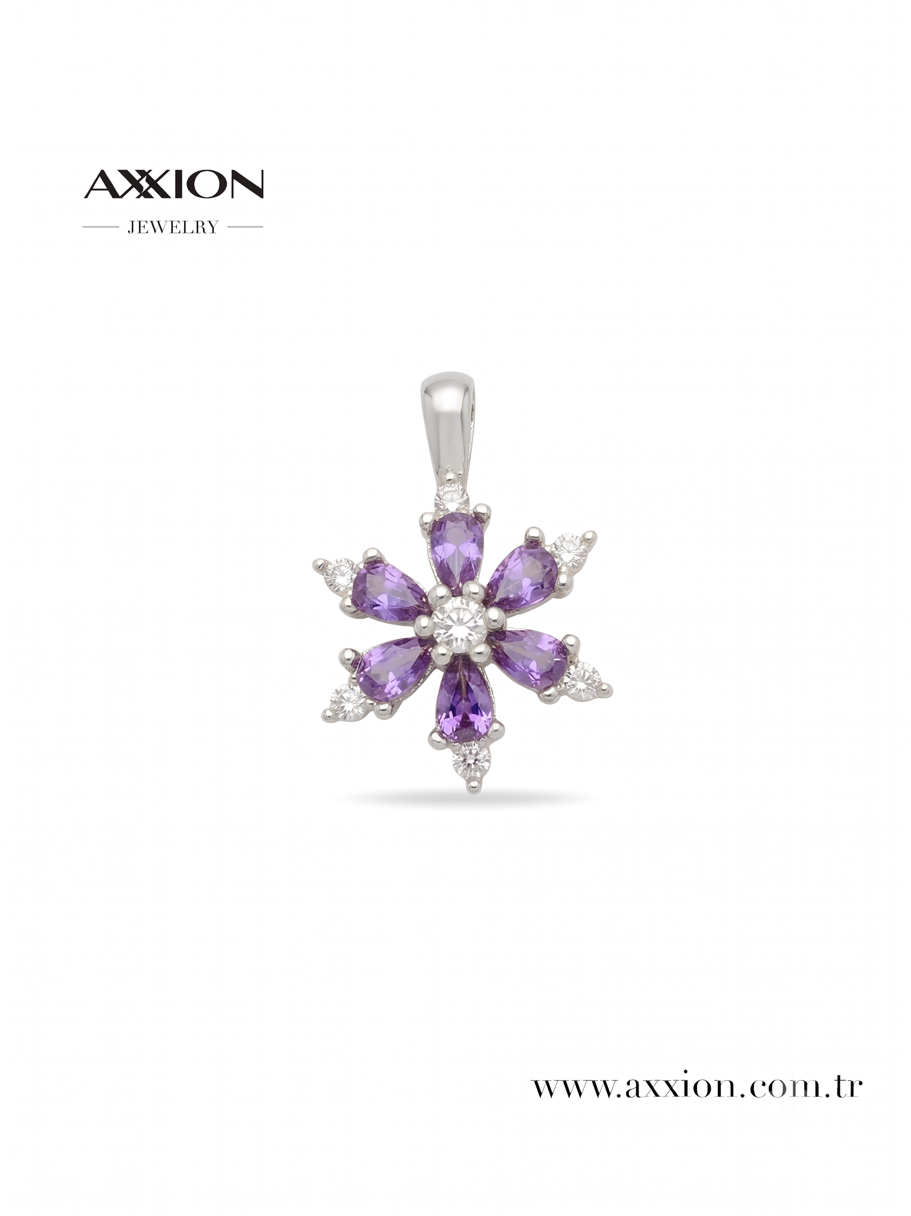AXXION 14K Kolye Ucu SILVER