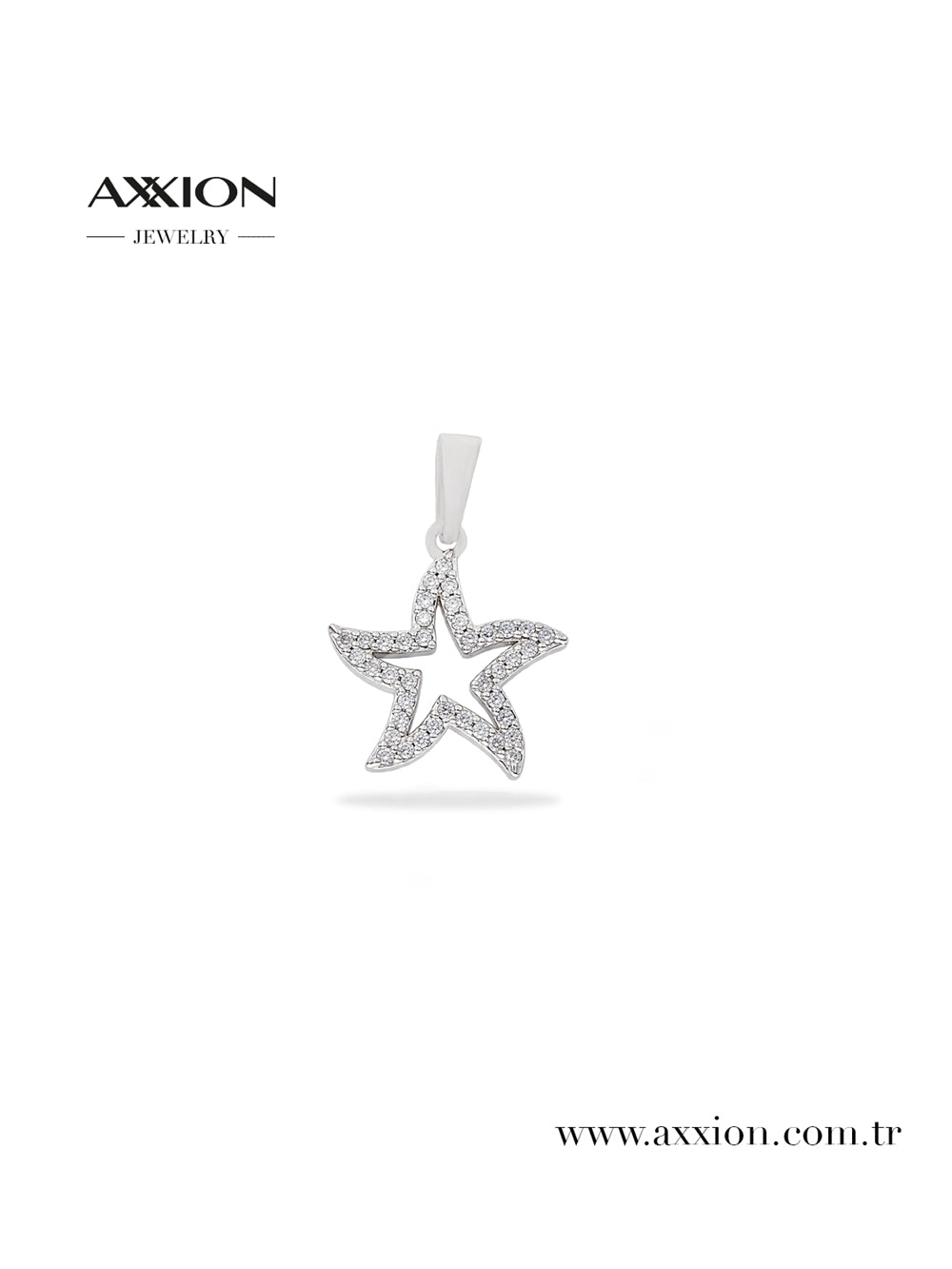 AXXION 14K Kolye Ucu SILVER