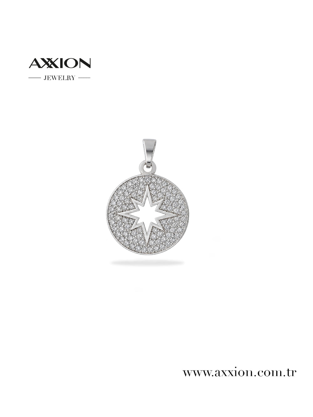 AXXION 14K Kolye Ucu SILVER