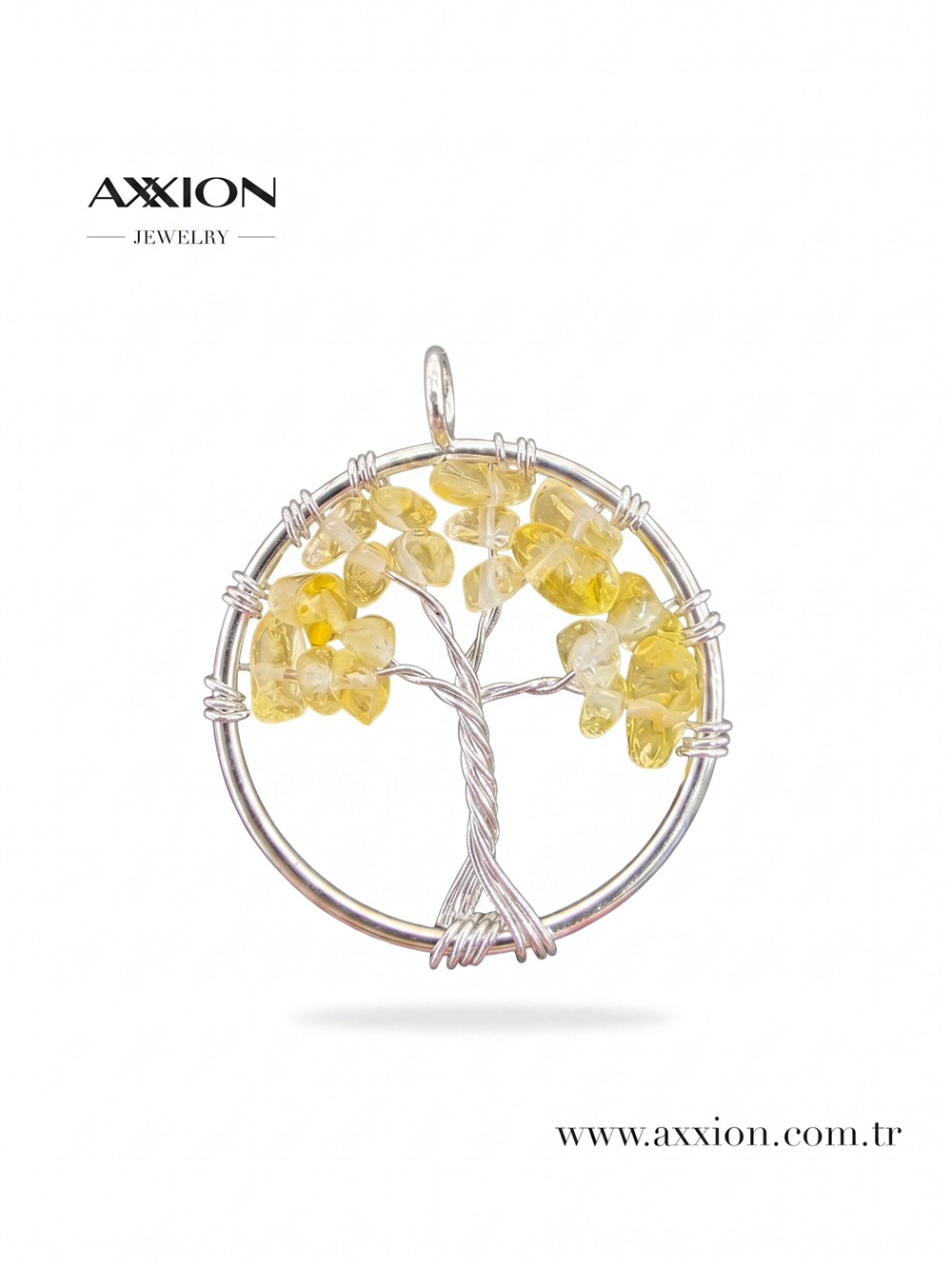 AXXION Doğal Taş Kolye Ucu