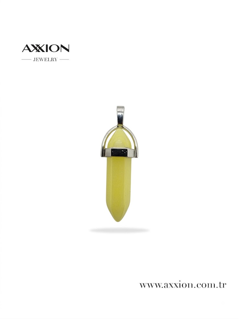 AXXION Doğal Taş Kolye Ucu