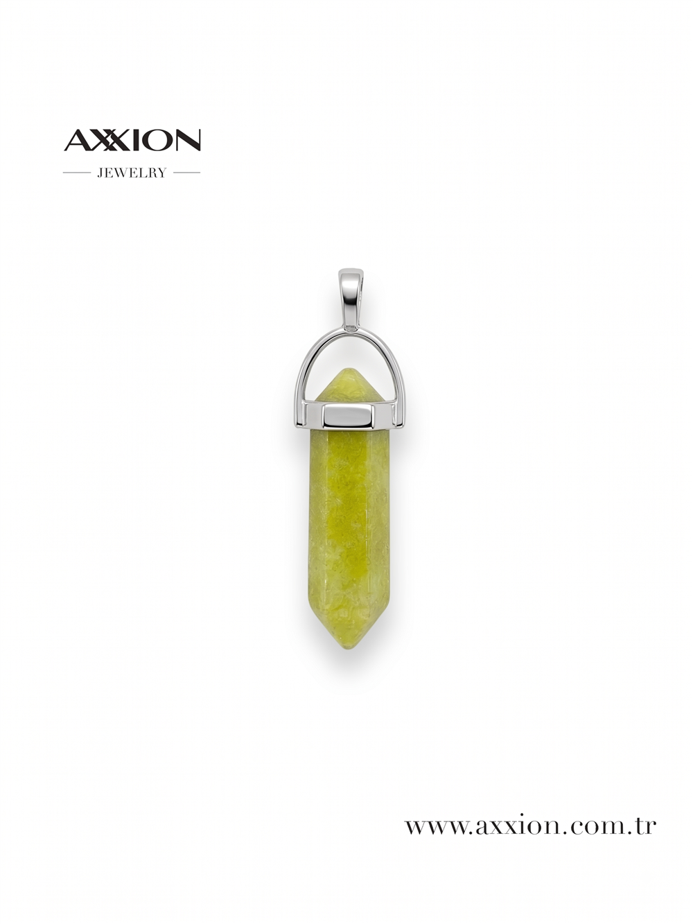 AXXION Doğal Taş Kolye Ucu