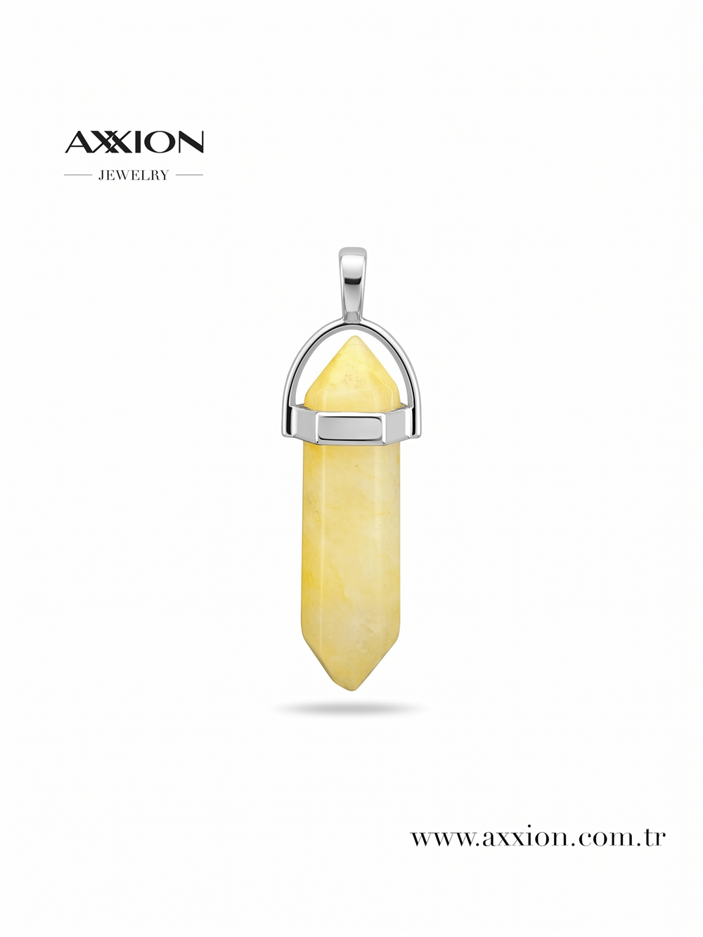 AXXION Doğal Taş Kolye Ucu