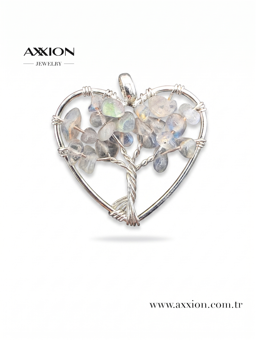 AXXION Doğal Taş Kolye Ucu