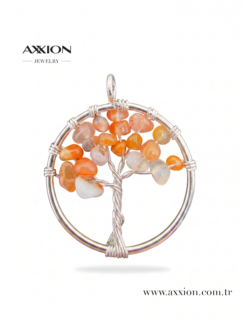 AXXION Doğal Taş Kolye Ucu