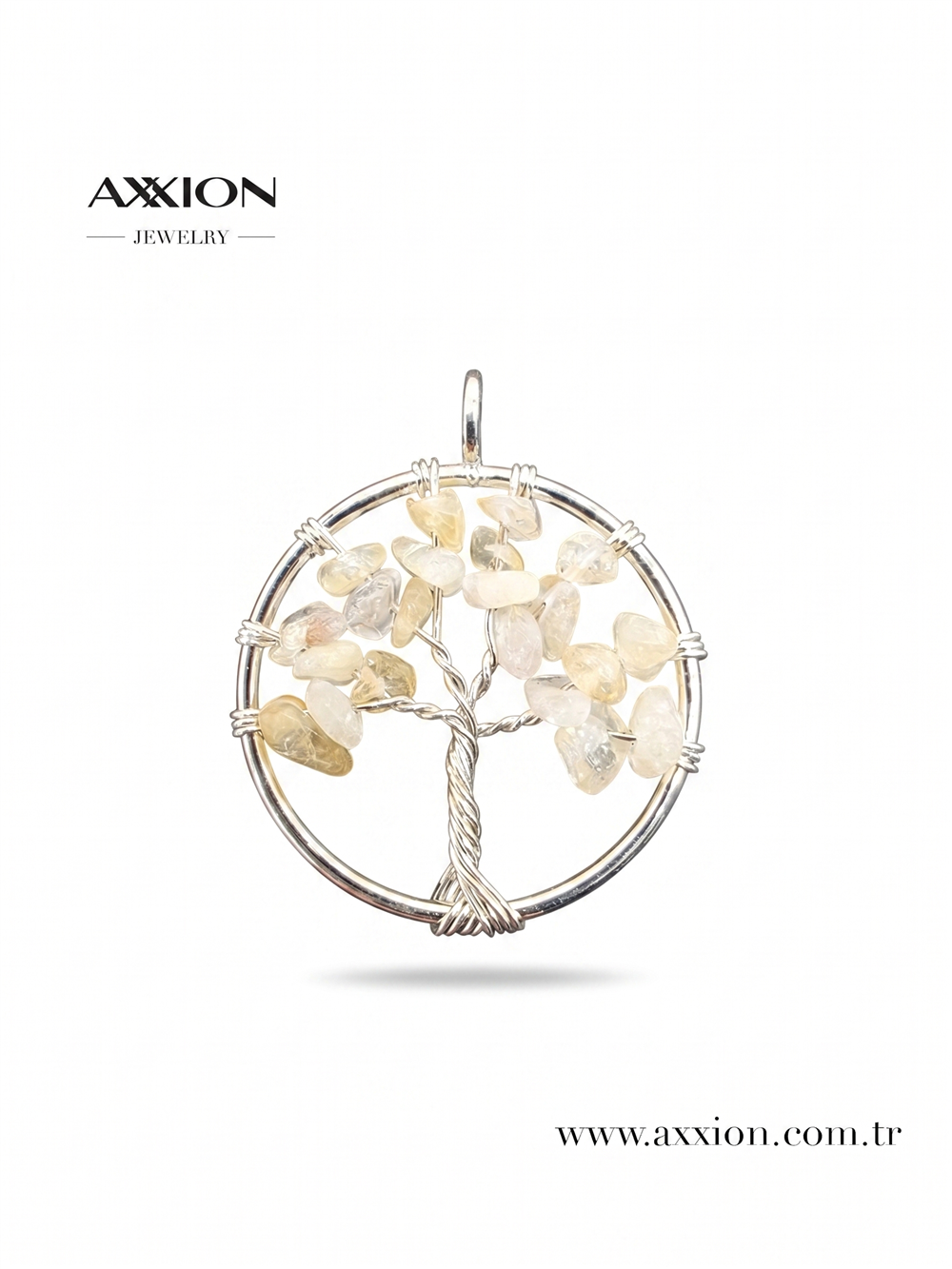 AXXION Doğal Taş Kolye Ucu