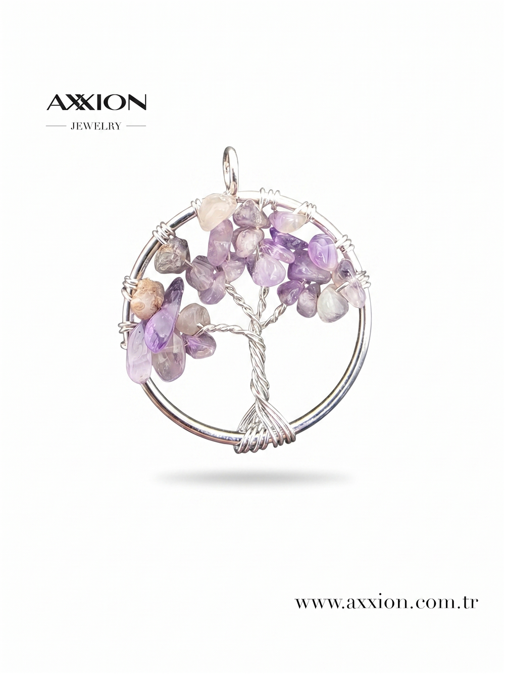 AXXION Doğal Taş Kolye Ucu