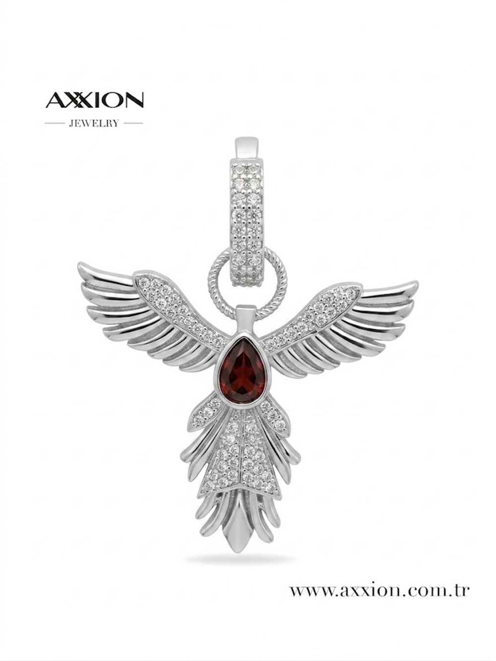 AXXION Kolye Ucu SILVER
