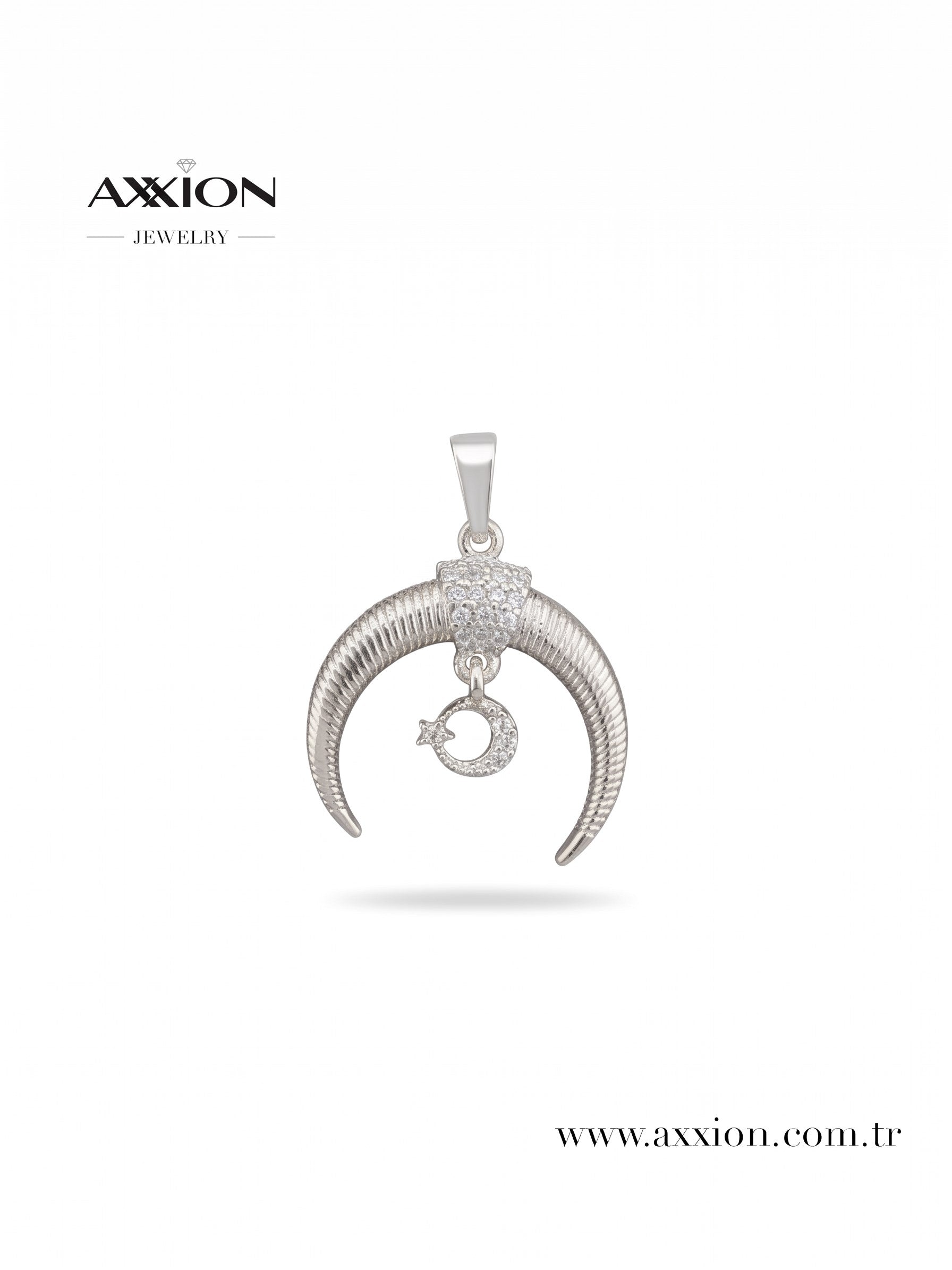 AXXION Kolye Ucu SILVER