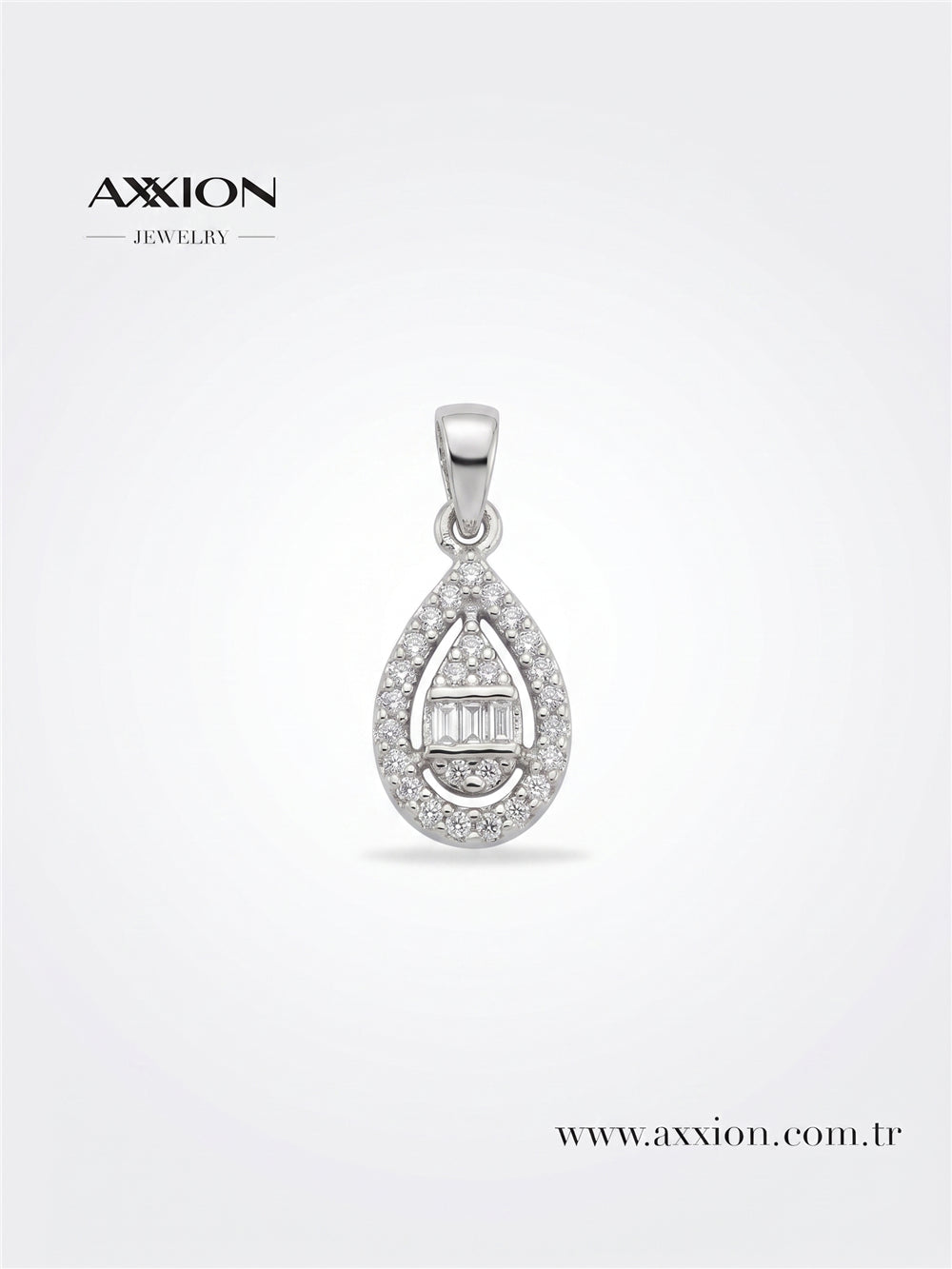 AXXION Kolye Ucu SILVER