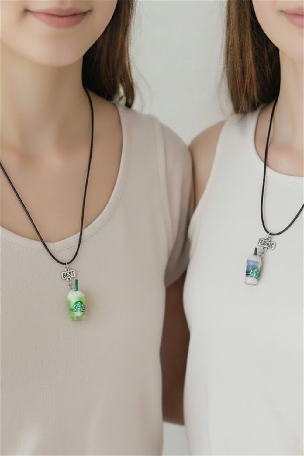 Best Friends Friendship Necklace 2-Piece