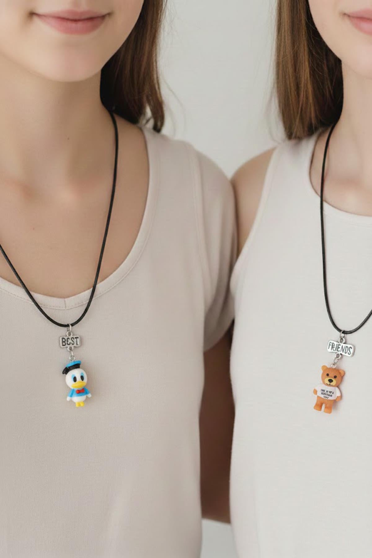 Best Friends Arkadaşlık Kolyesi 2'li