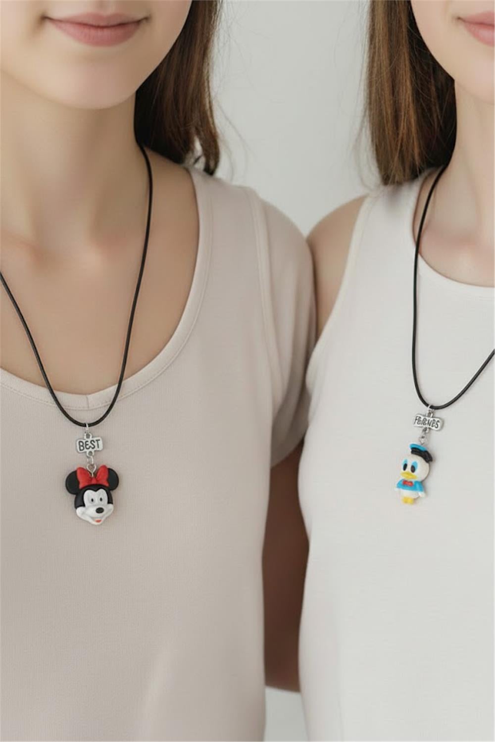 Best Friends Arkadaşlık Kolyesi 2'li