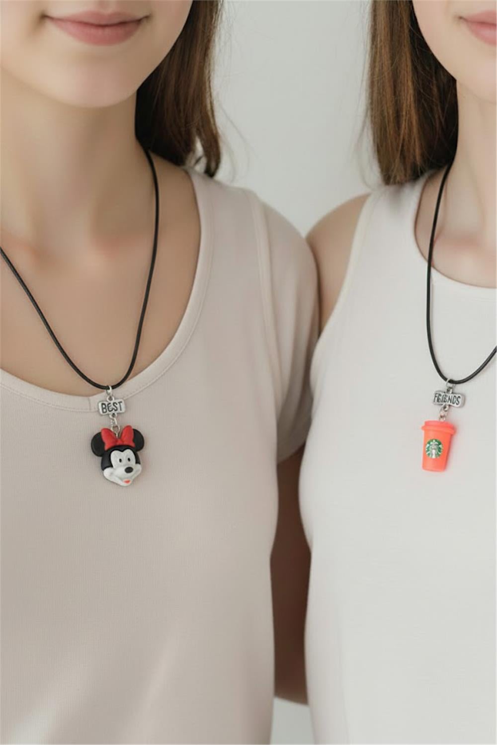 Best Friends Arkadaşlık Kolyesi 2'li