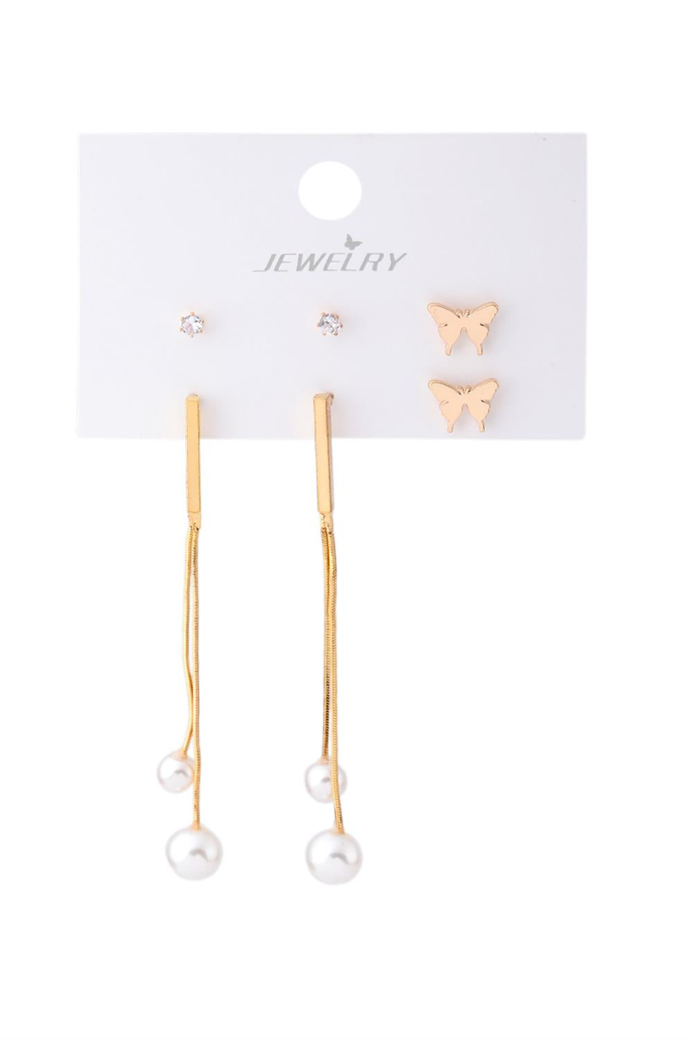 VIP Set Küpe Gold
