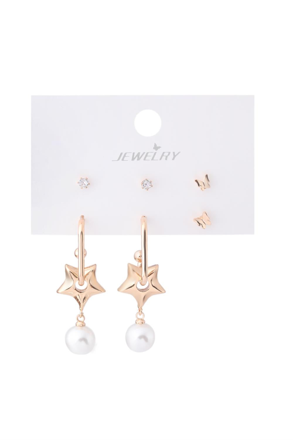 VIP Set Küpe Gold