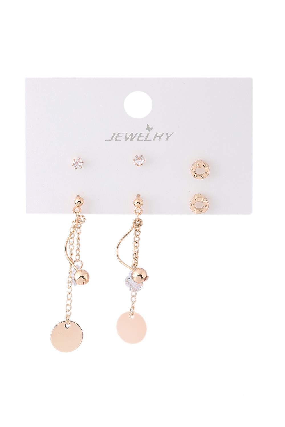 VIP Set Küpe Gold