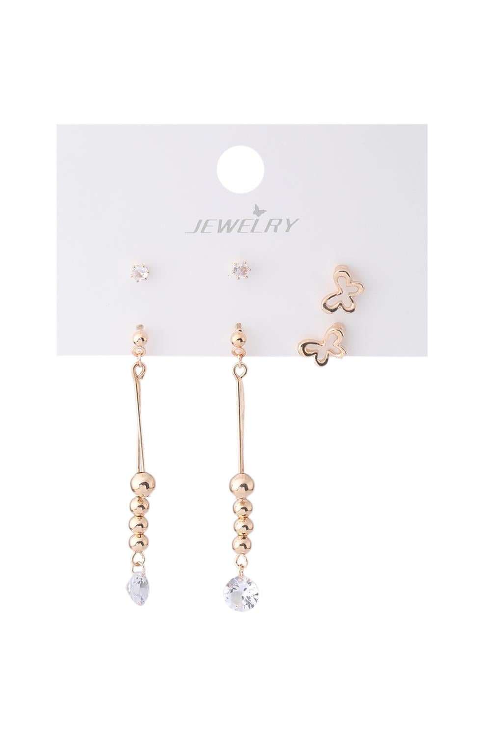 VIP Set Küpe Gold