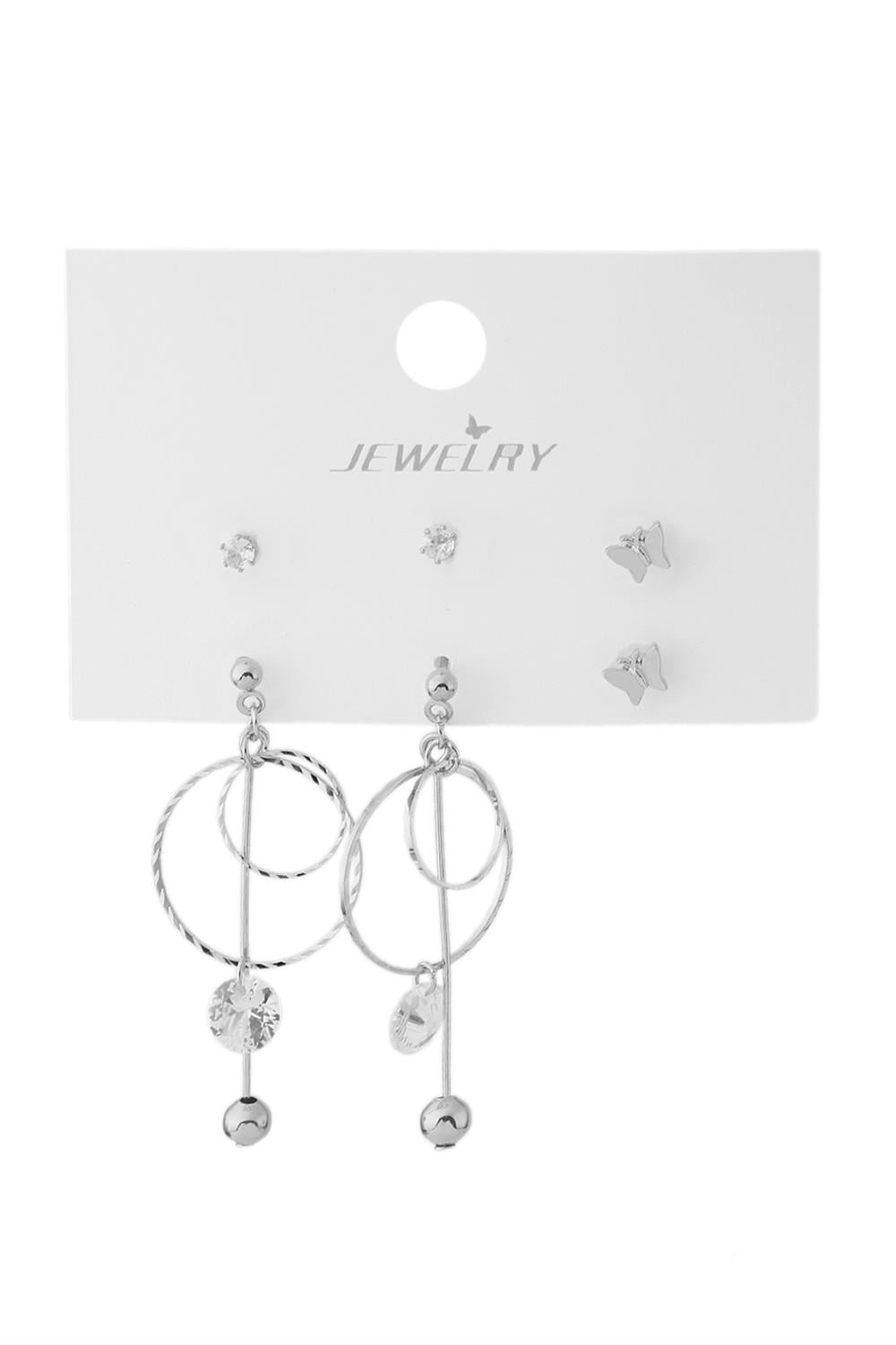 VIP Set Küpe Silver