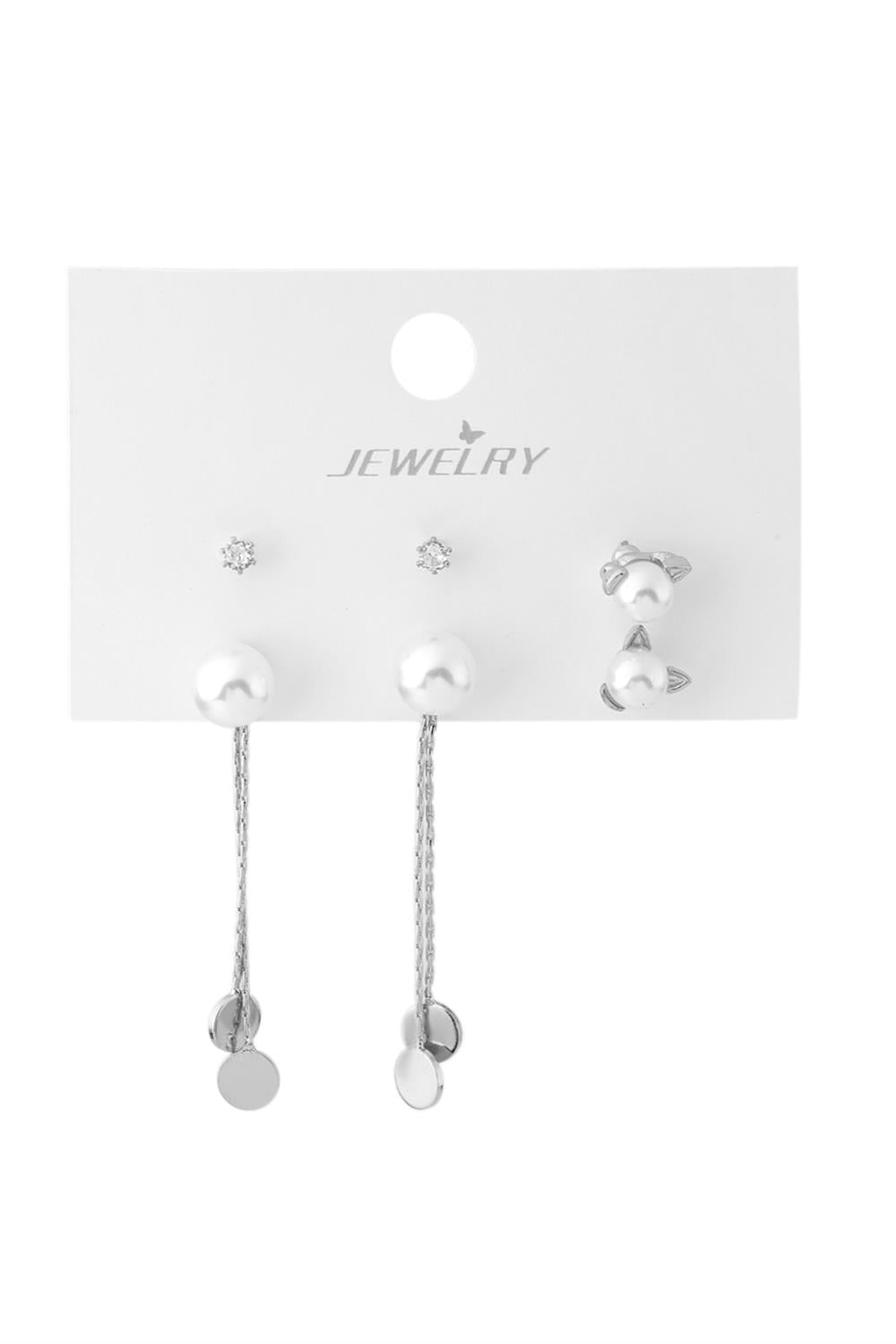 VIP Set Küpe Silver