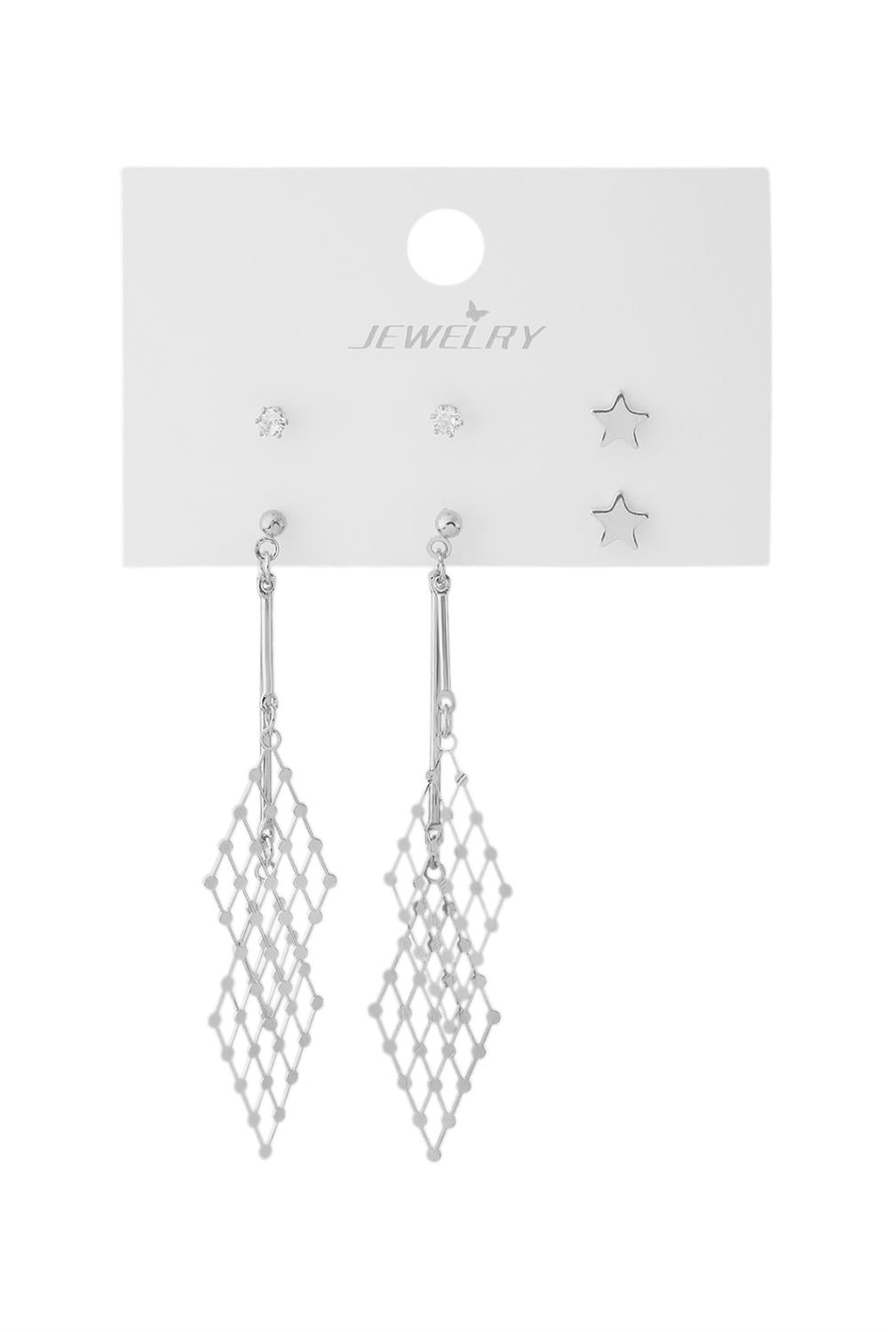 VIP Set Küpe Silver