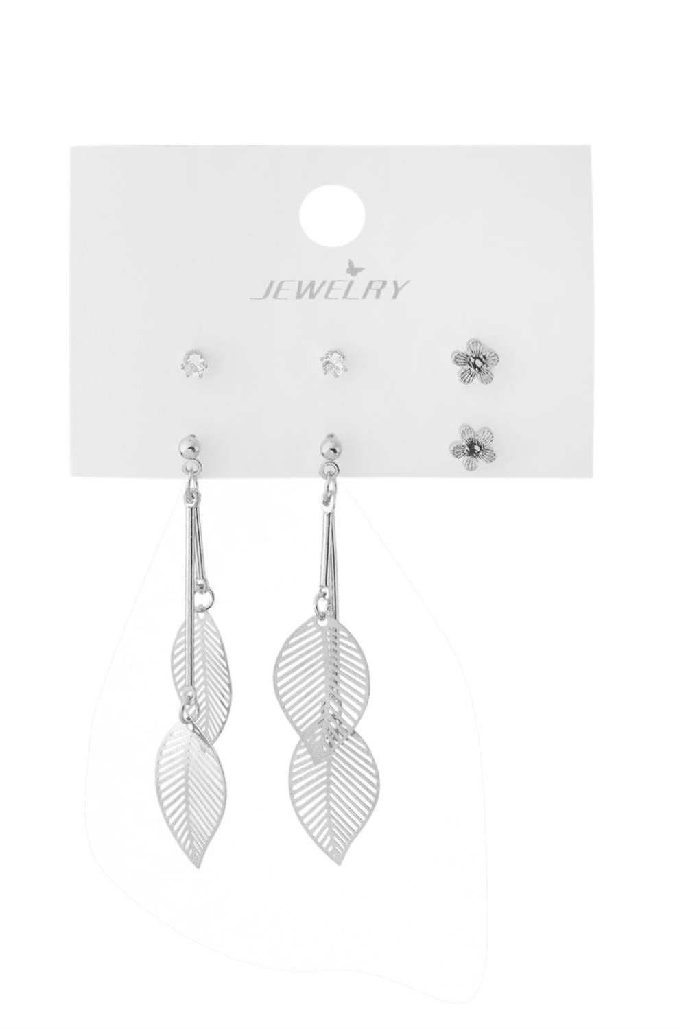 VIP Set Küpe Silver