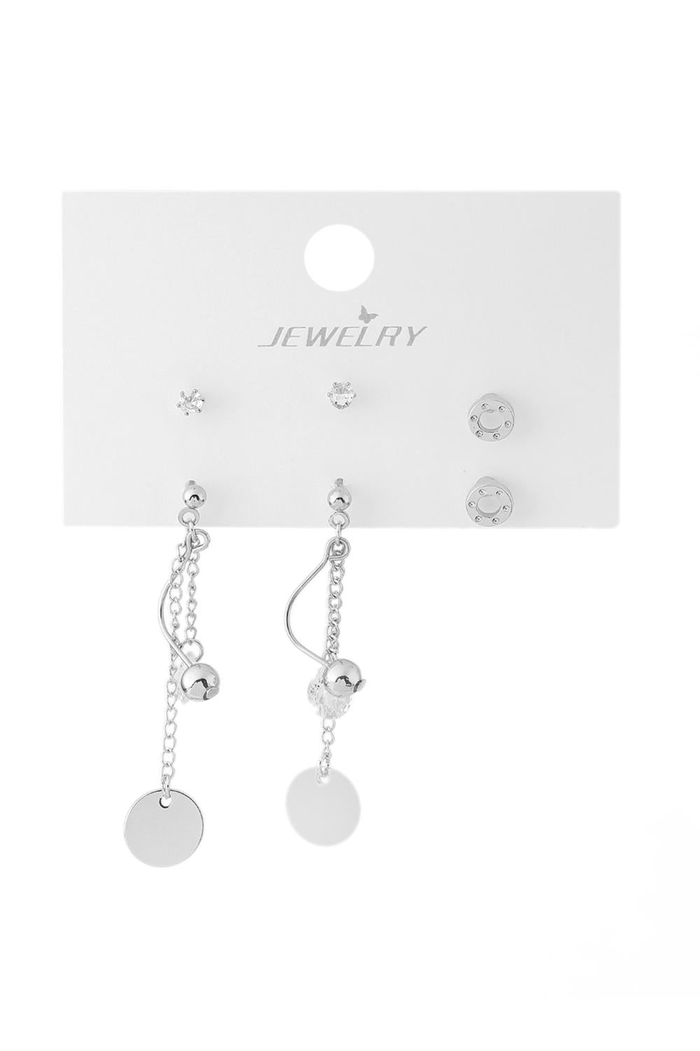 VIP Set Küpe Silver