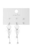 VIP Set Küpe Silver