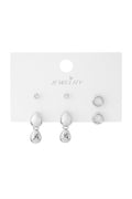 VIP Set Küpe Silver