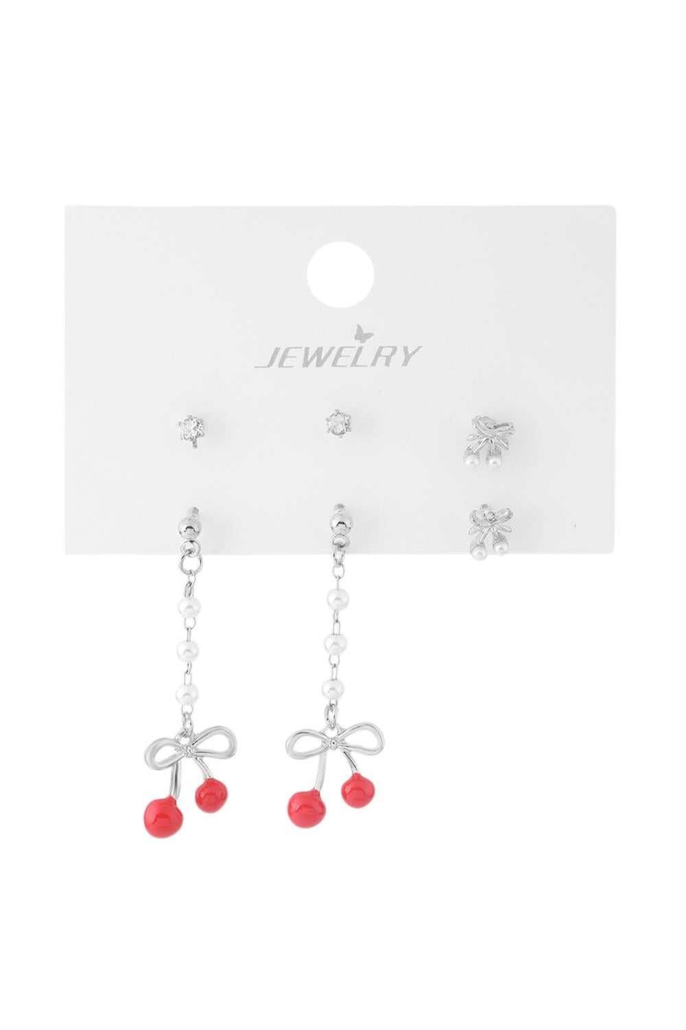 VIP Set Küpe Silver