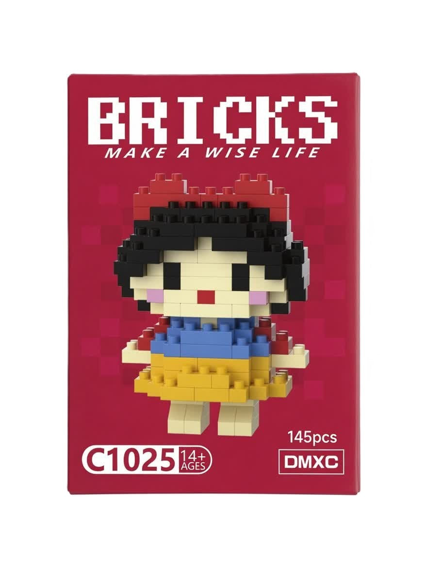 Bricks 3D Model Karakter