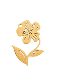Gül Broş Gold