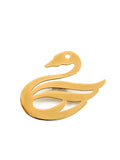 Kuğu Broş Gold